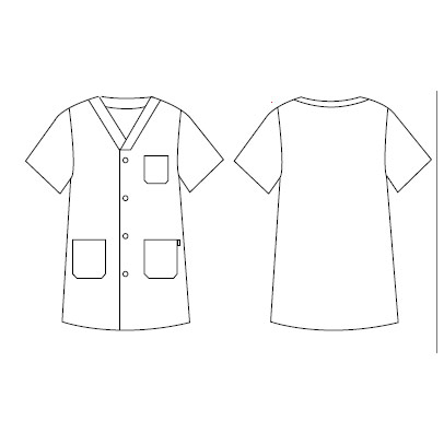 Blusa Pico Botones