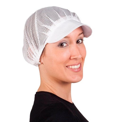 [410000-101-UD] Gorro Rejilla Blanco