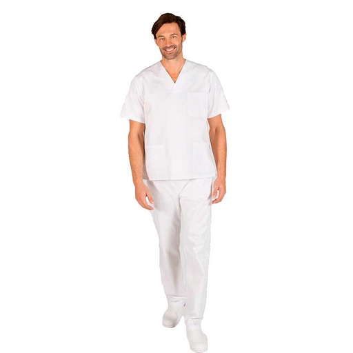 Conjunto Pijama Blanco "Redline"