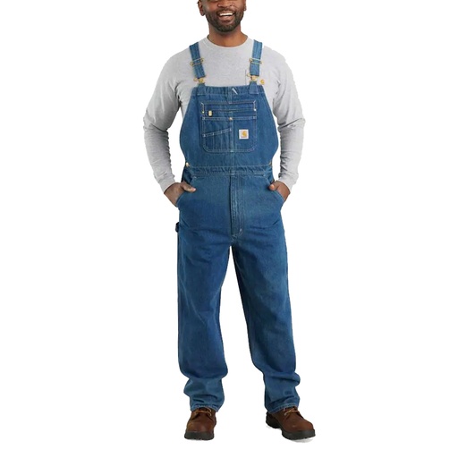 Peto Loose Fit Denim Bib Overall