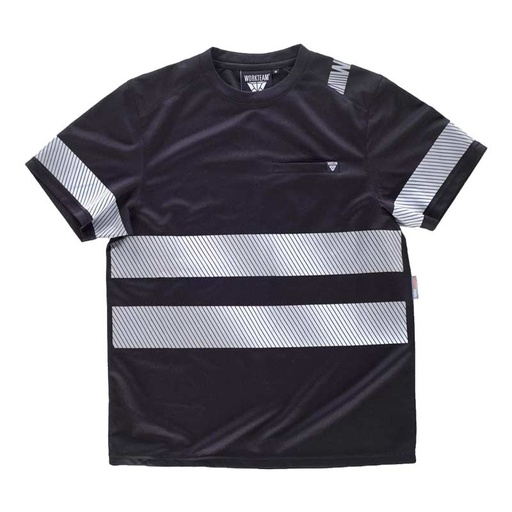 Camiseta cintas reflectantes segmentadas